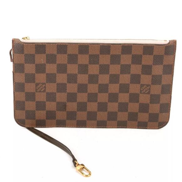 💎✨BEAUTIFUL✨💎Authentic Louis Vuitton Damier Ebene Wristlet - Picture 3 of 6